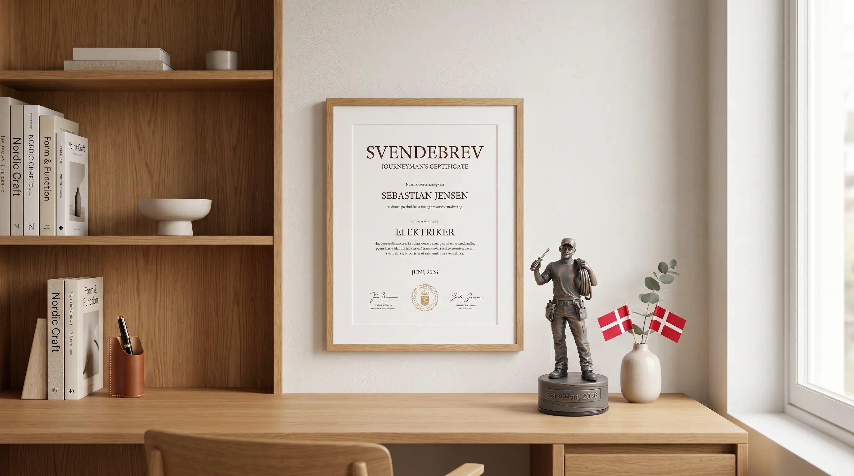 Svendebrev — hvad det betyder at blive udlært som håndværker
