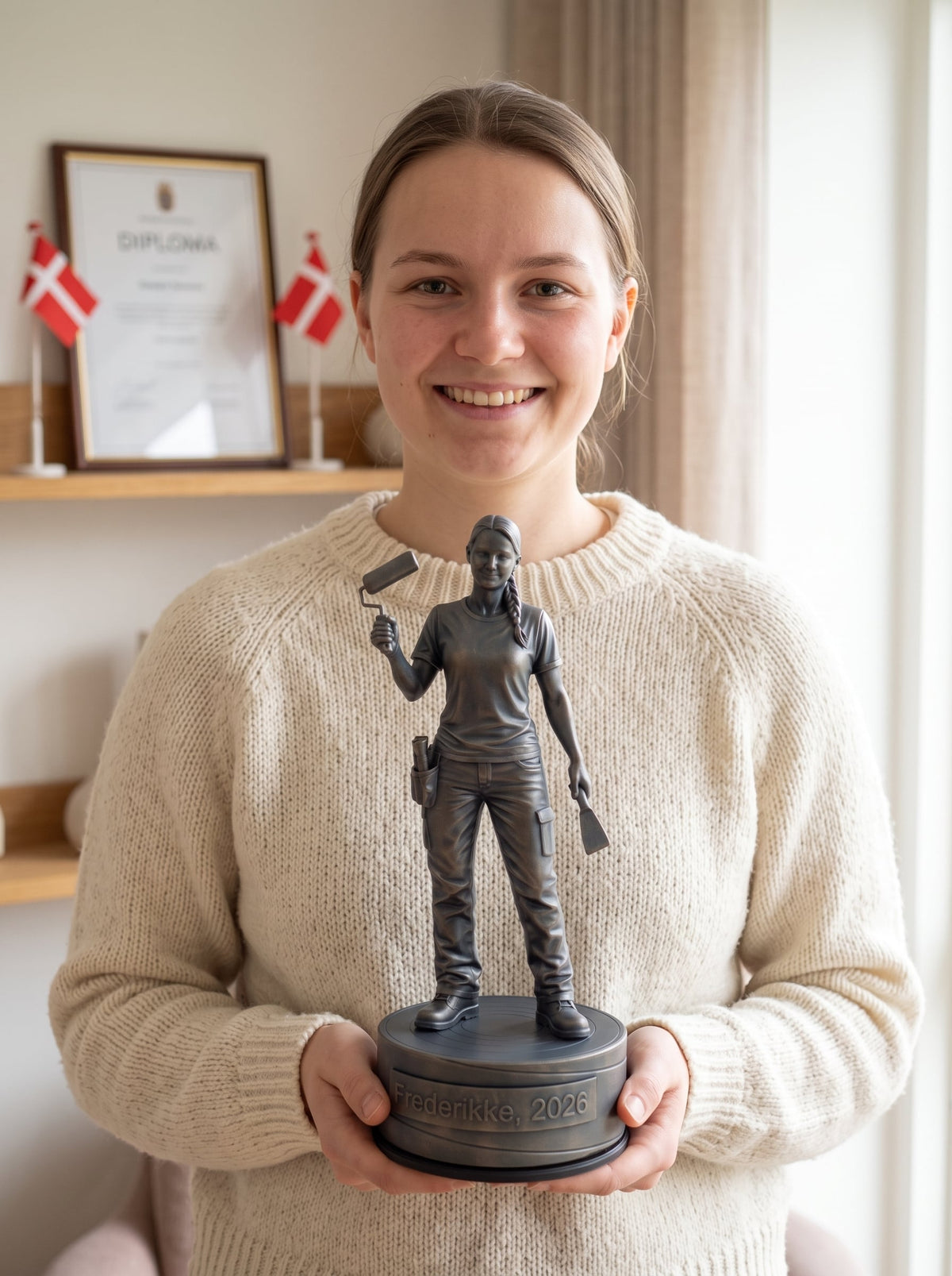 Bygningsmalerfigur hun #da:gender_hun,en:gender_female,sv:gender_kvinna