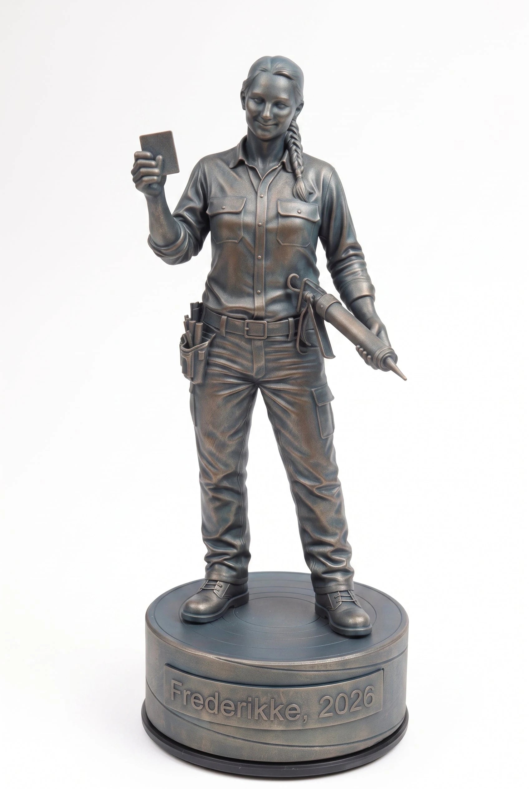 Glarmesterfigur hun #da:gender_hun,en:gender_female,sv:gender_kvinna