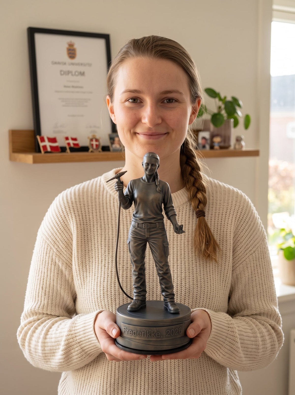 Klainsmedfigur hun #da:gender_hun,en:gender_female,sv:gender_kvinna
