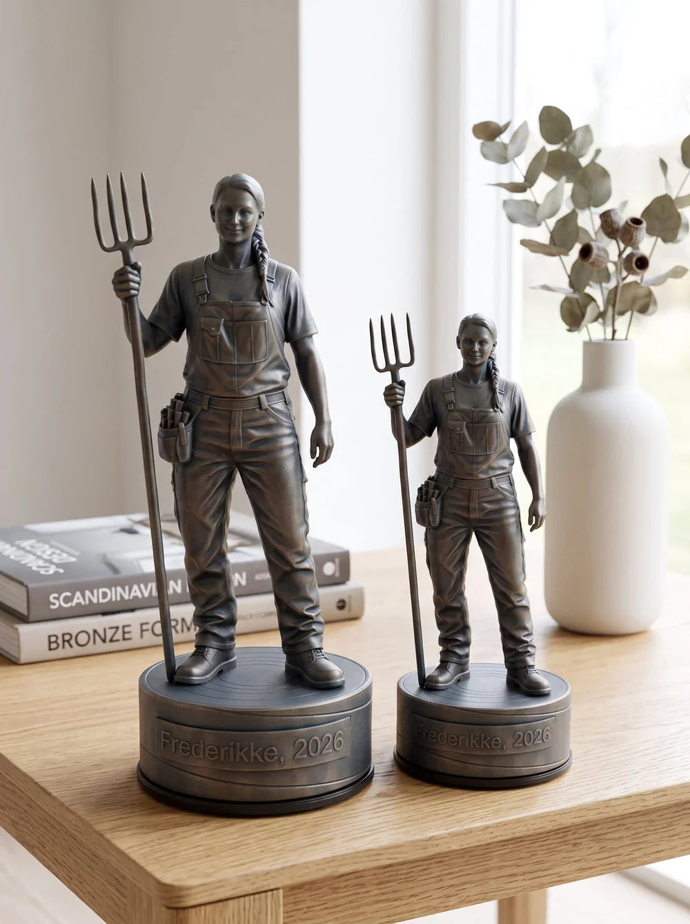 Landmandfigur hun – duo, stue