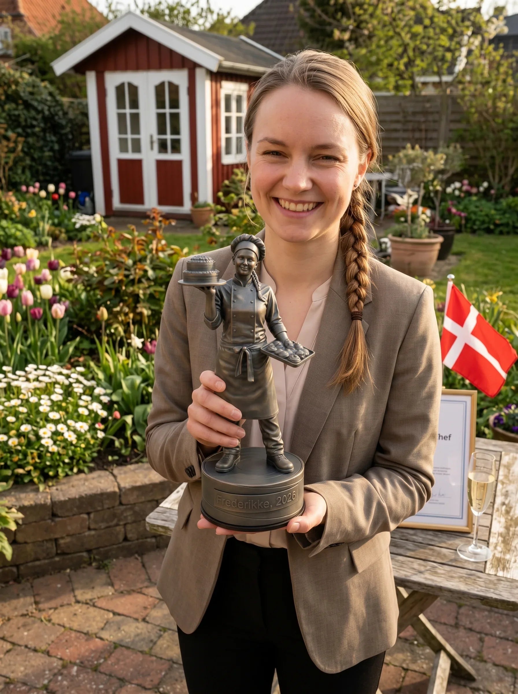 Svendegave til bager og konditor — fagfigur fra Udlært