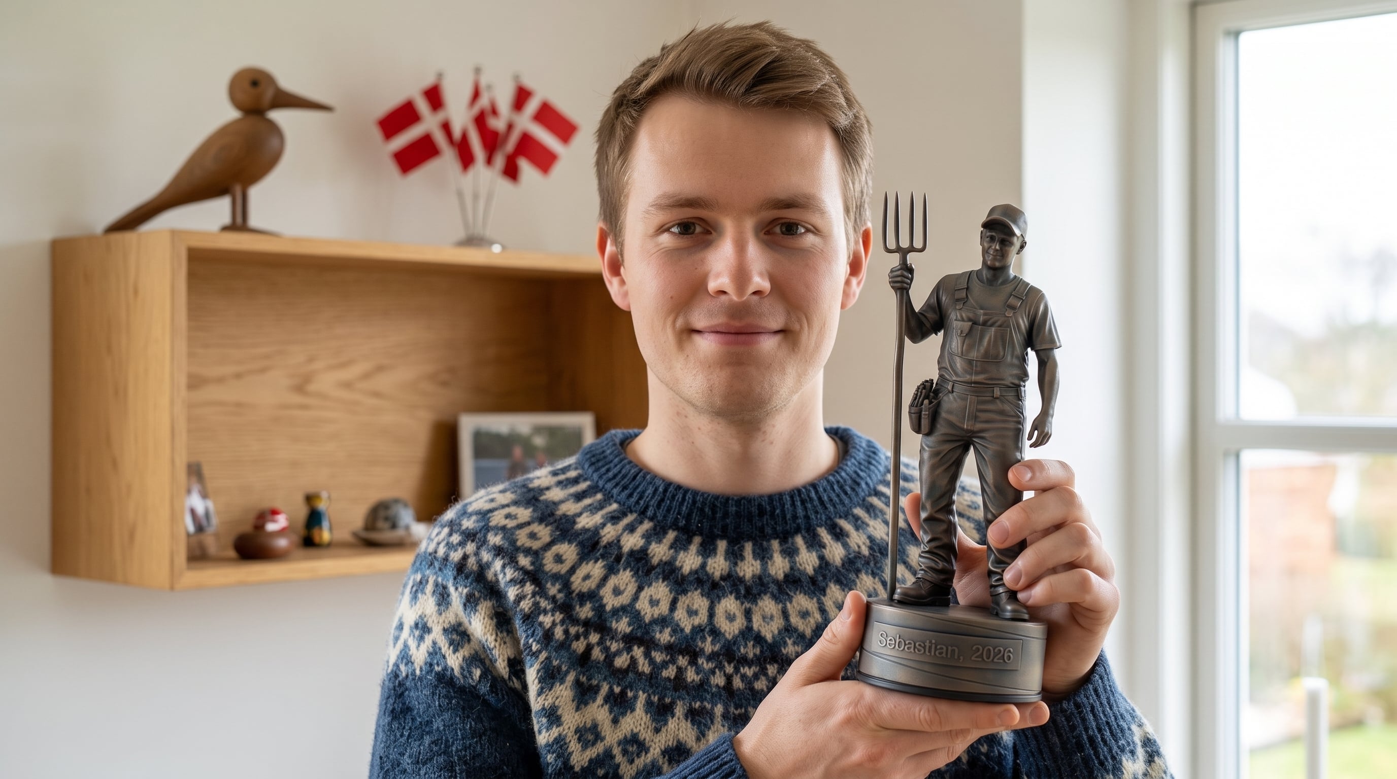 Svendegave til landmand — fagfigur fra Udlært