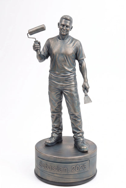 Bygningsmalerfigur han 