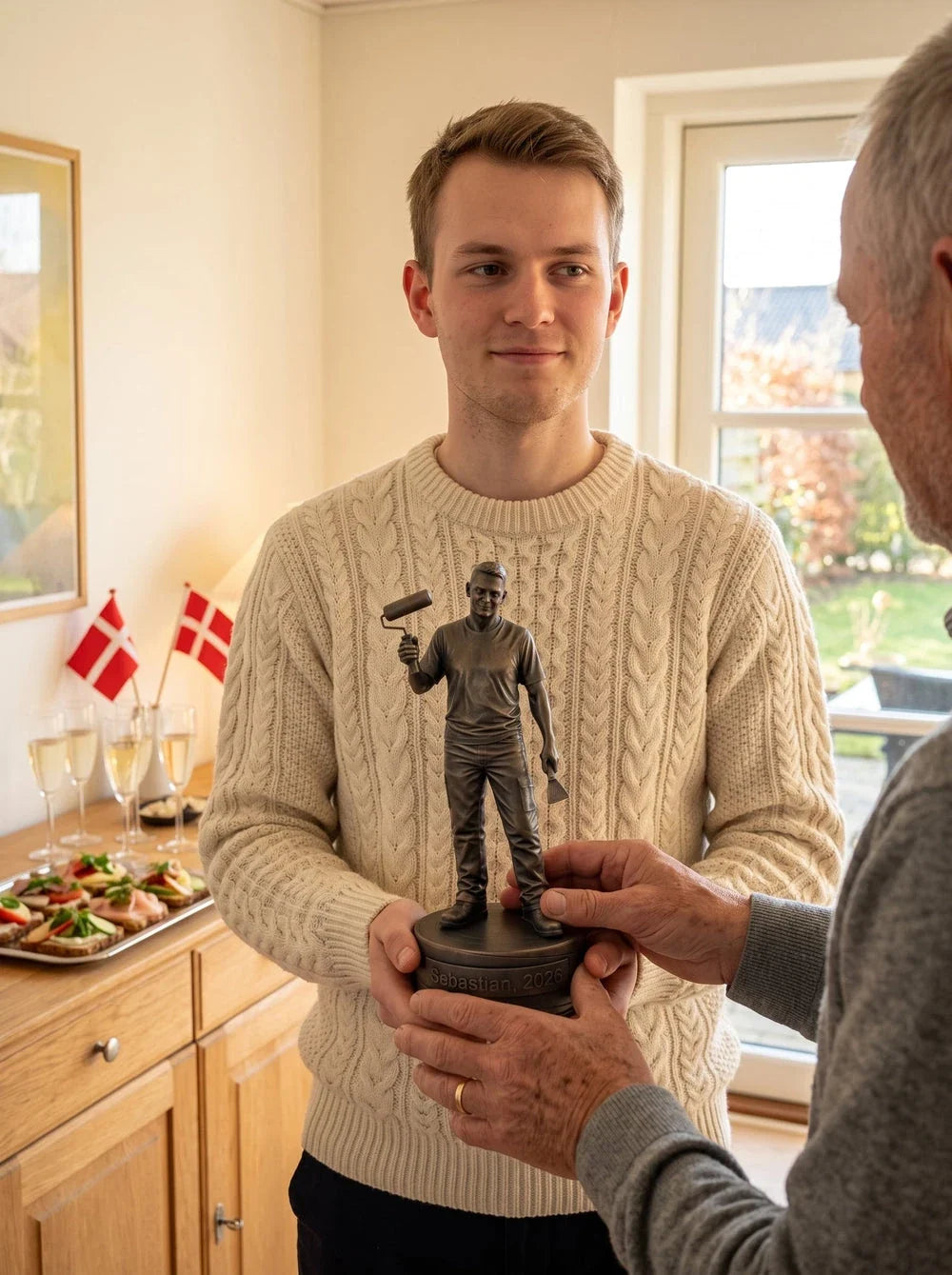 Bygningsmalerfigur han 