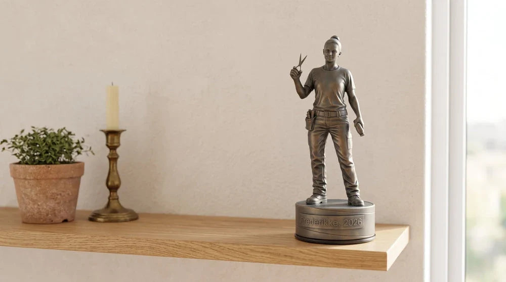 Frisørfigur hun 
