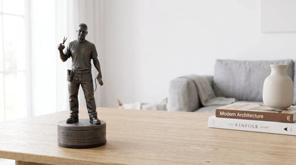 Frisørfigur han 