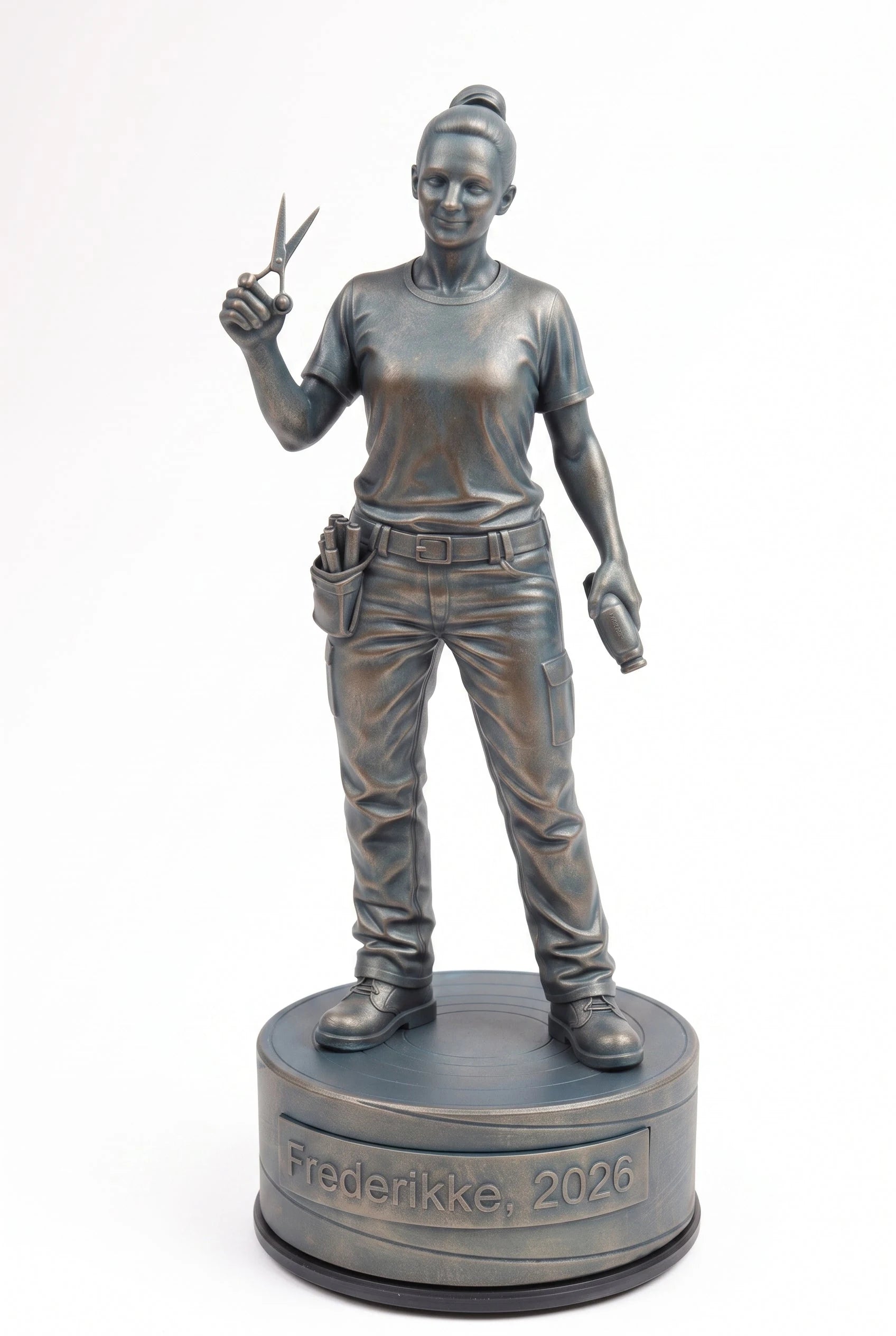 Frisørfigur hun #da:gender_hun,en:gender_female,sv:gender_kvinna
