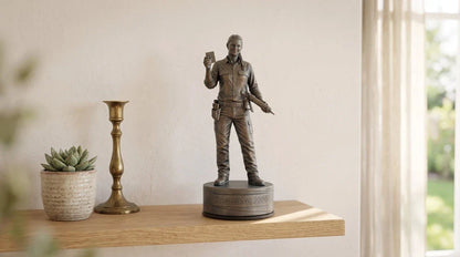 Glarmesterfigur hun 