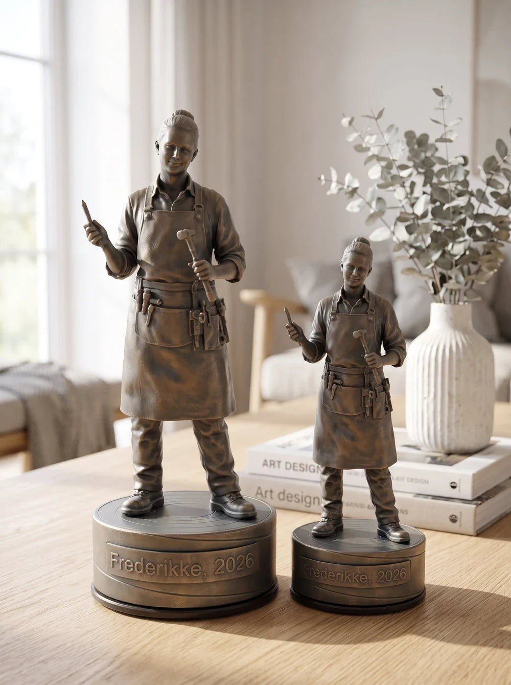 Guldsmedefigur hun 