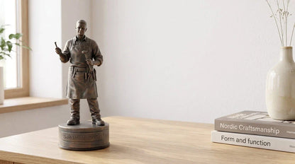 Guldsmedefigur han 