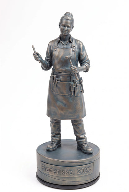 Guldsmedefigur hun 