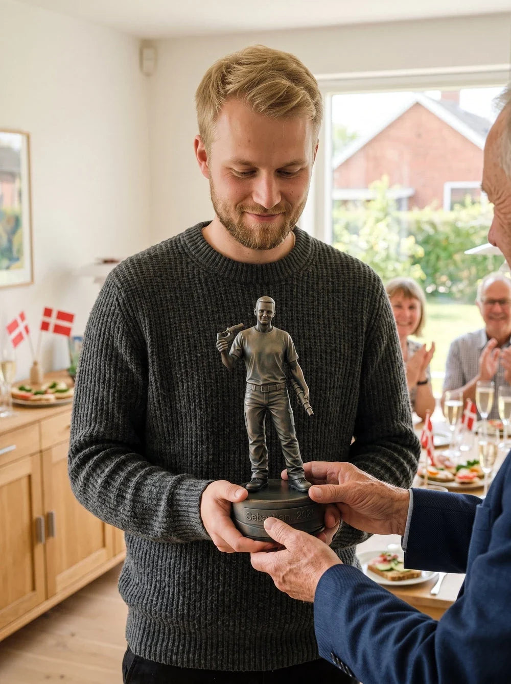 Industriteknikerfigur han – overrækkelse