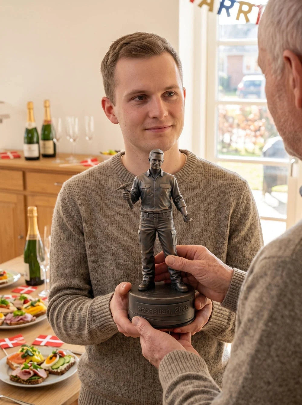 Kleinsmedfigur han 
