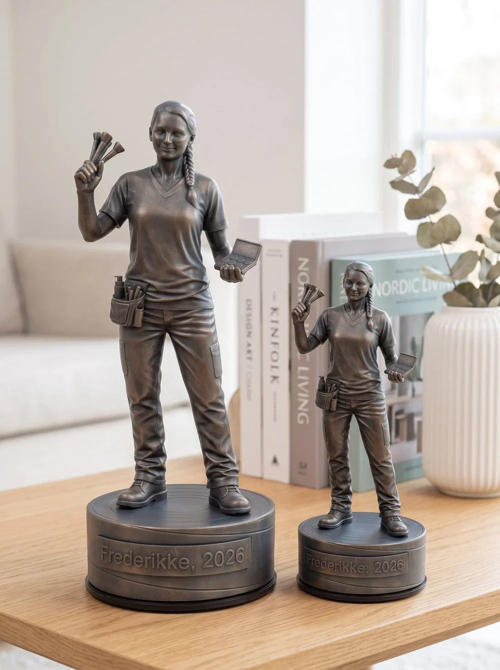 Kosmetikerfigur hun – duo, stue