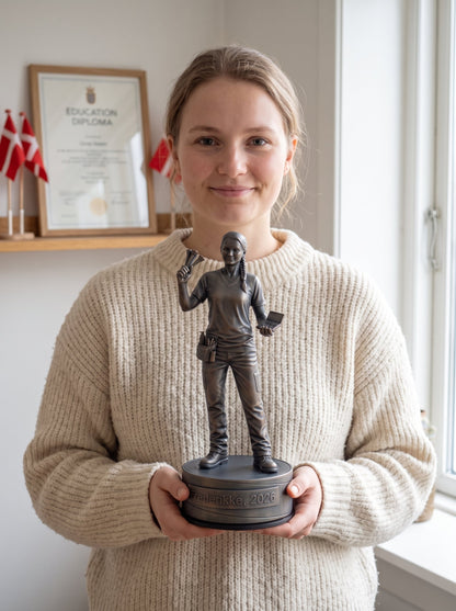 Kosmetikerfigur hun 