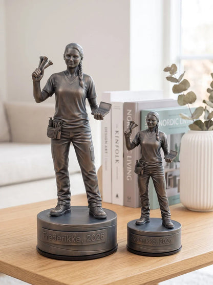 Kosmetikerfigur hun 