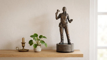 Kosmetikerfigur hun 