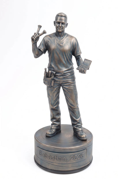 Kosmetikerfigur han 