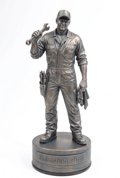 Lastvognsmekanikerfigur han 