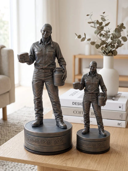 Mejeristfigur hun 