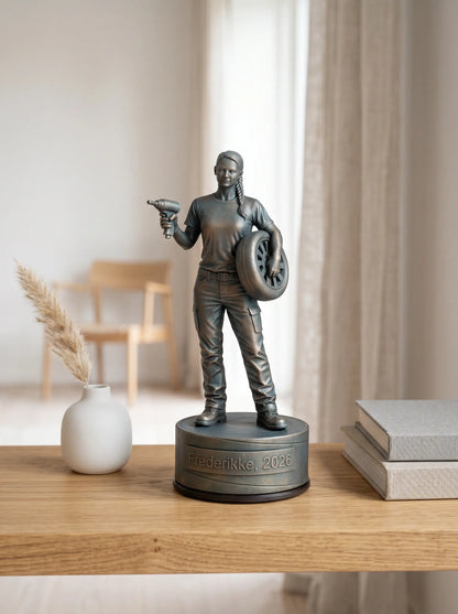 Mekanikerfigur hun 