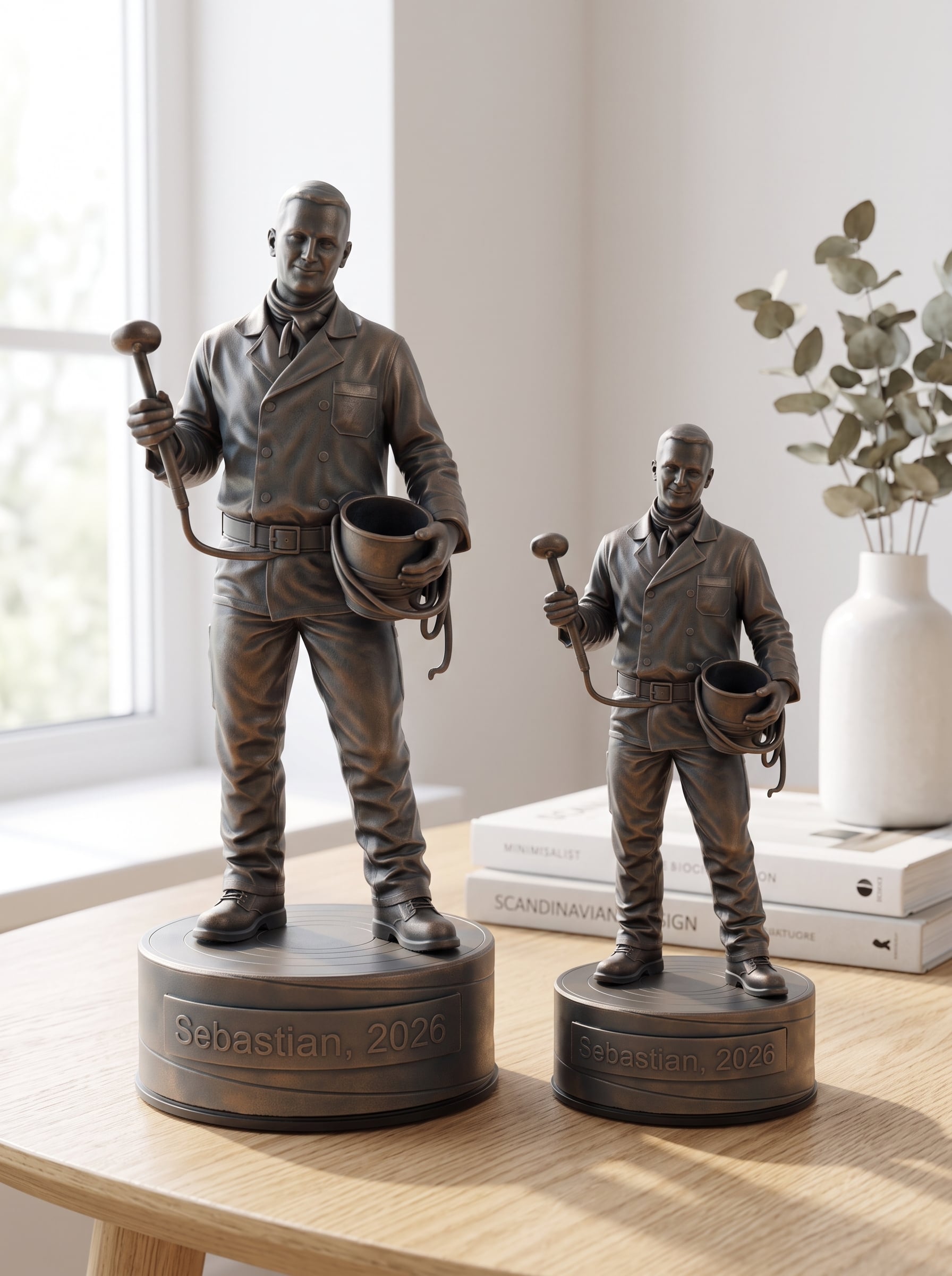 Skorstensfejerfigur han 