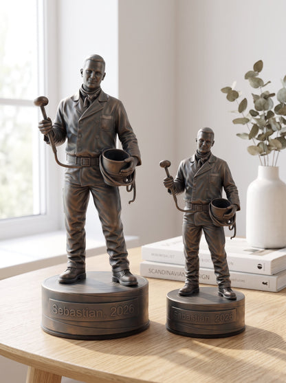 Skorstensfejerfigur han 