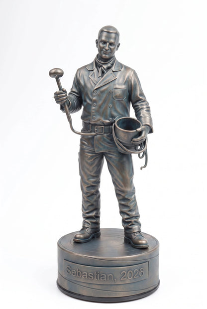 Skorstensfejerfigur han 