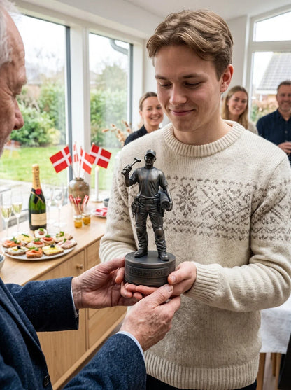 Tagdækkerfigur han 