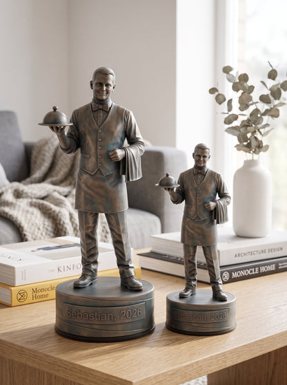 Tjenerfigur han 