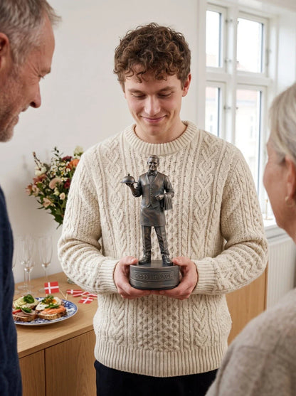 Tjenerfigur han 