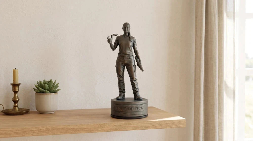 Værktøjsmagerfigur hun 
